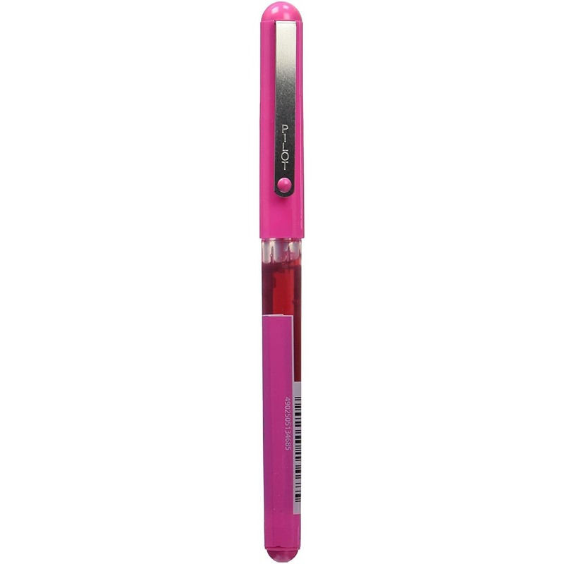 Pilot V Ball VB5 Rollerball Pens Liquid Ink Fine Metal
