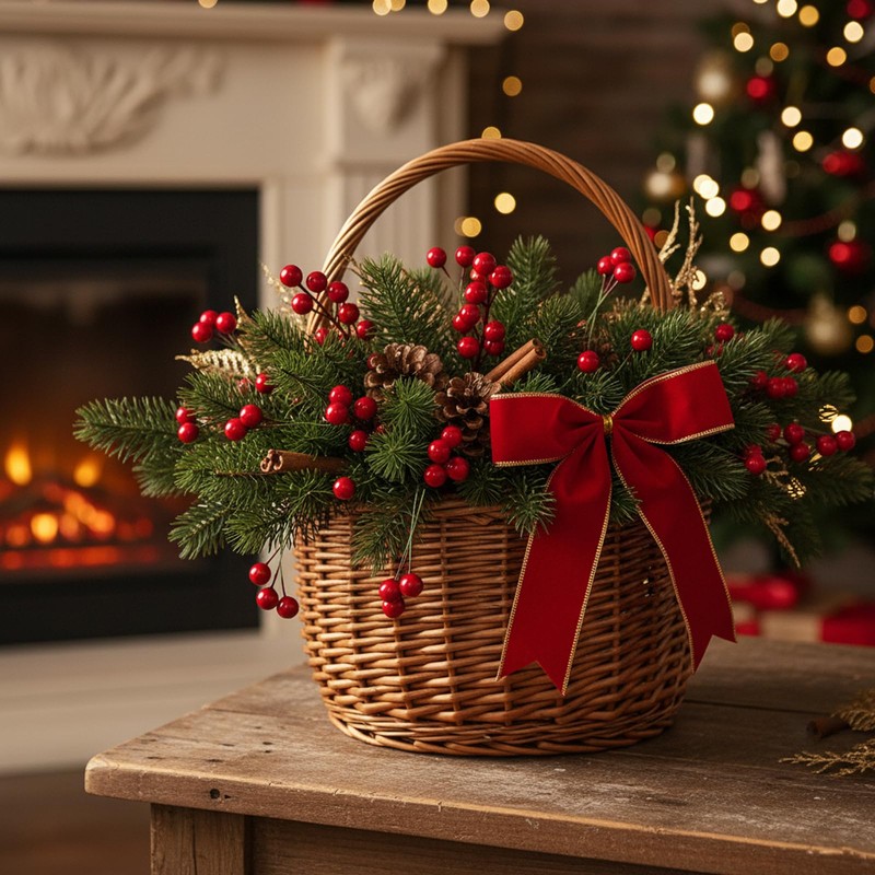 200 Christmas Holly Berries, Festive Wreath Making Supplies, DIY Christmas
