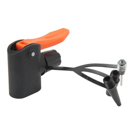 Boquilla de Aire para Bicicleta, Conector de Adaptador de Manguera de Boquilla de Cabeza de Bomba de Cabeza Doble con Cabeza de Válvula Múltiple para Bicicletas