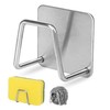 Jerphen 2 Pack Sponge Holder for Kitchen Sink，Strong Adhesive SUS304