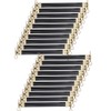 20Pcs Purse Flex Frame Internal Metal Retro DIY Coin Bag