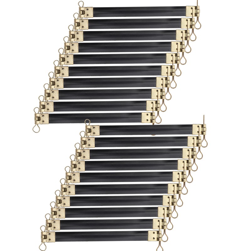 20Pcs Purse Flex Frame Internal Metal Retro DIY Coin Bag