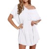 Ekouaer Womens Tshirt Nightgown Cotton V Neck Sleepshirts Comfy Casual