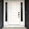 Clio 3-Inch Brass House Numbers For Outside Address Signs For