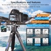 Compact Carbon Fiber Tripod Lightweight 10-Layer Carbon Travel Camera Stand