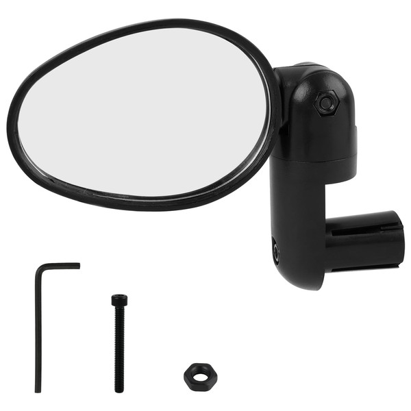 Cyclop Fahrrad-Lenkerspiegel, einziehbar und schwenkbar, bruchsicher, wendbar, geeignet für alle