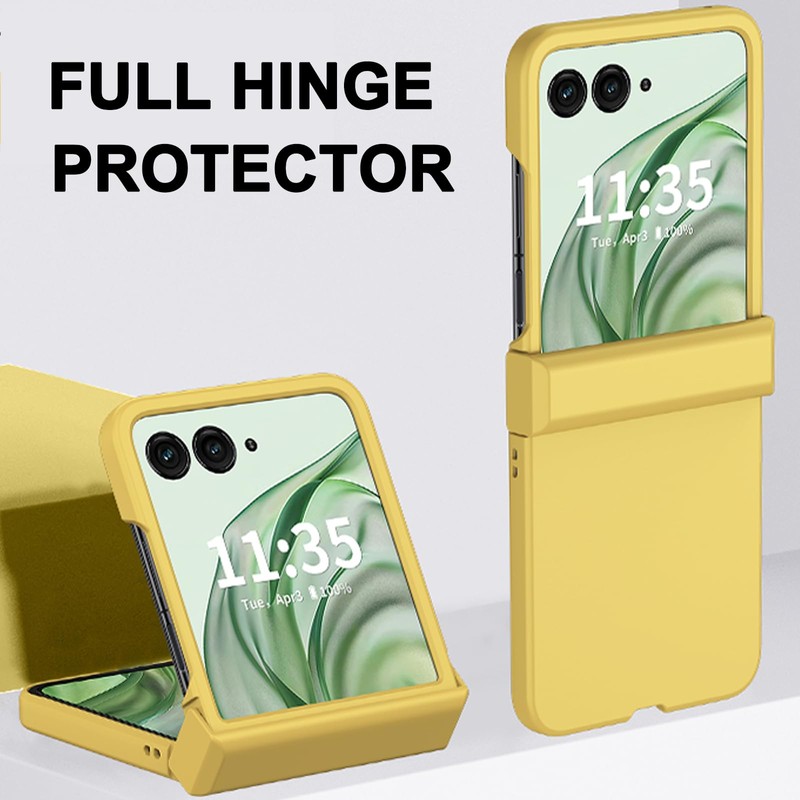 NINKI Moto Razr Plus 2024 Case - Hinge Protector, Cute