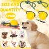 Hsei 2 Pcs Large 3.5inch Dog Toy Ball on a