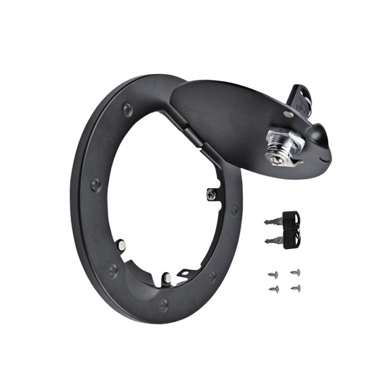 KACEPAR Locking Fuel Tank Cover, 2007-2018 Compatible with Jeep Wrangler