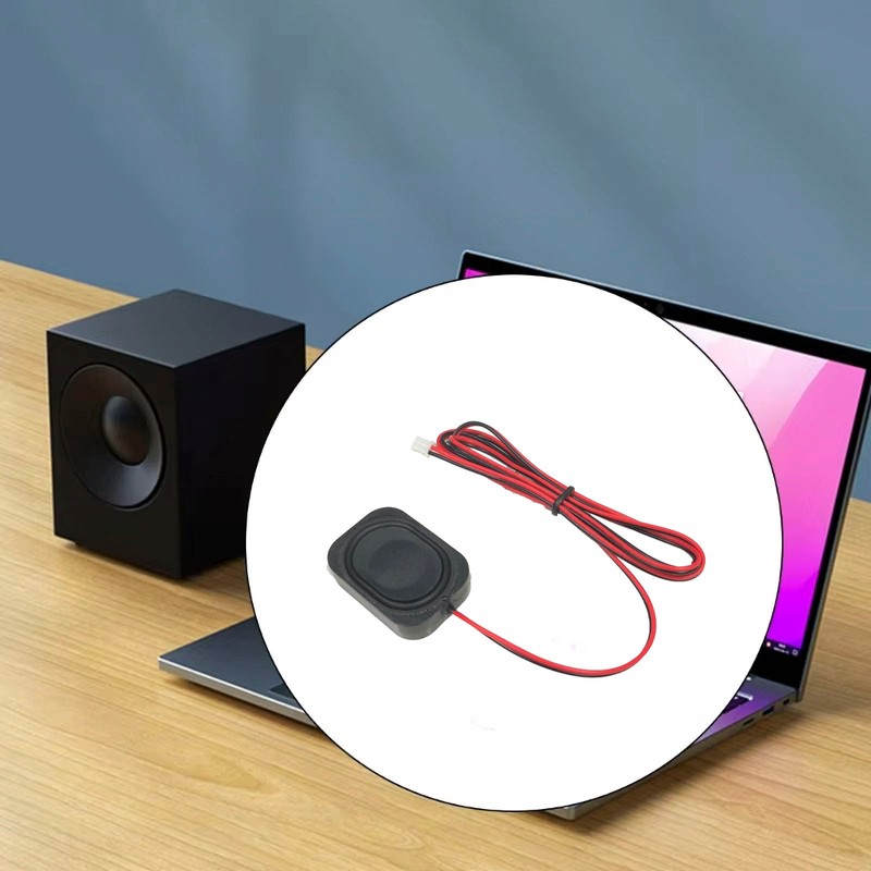 Mini Speaker Unit, 8Ω2W, PH2.0mm, 2-Pin Square Speaker, Passive Speaker,