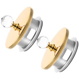 HOLIDYOYO Glass Water Pitcher Lids: 2pcs Stoppers Covers Replacement Plastic Pitcher Sealing Lid for Water Jug Beverage Glass Bistro Pitcher