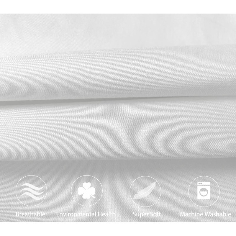 iMaylex 1800 Series Super Soft Brushed Microfiber Fabric Zipper Body
