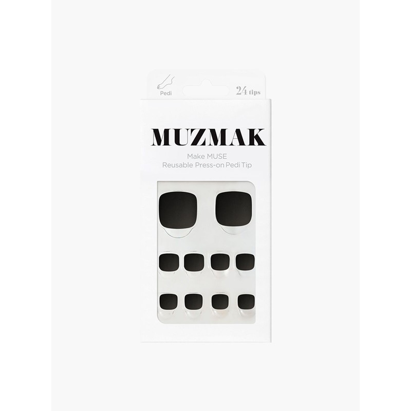 Musemark Muse Mark Reusable Pedi Tip Tough Black (Pedi)