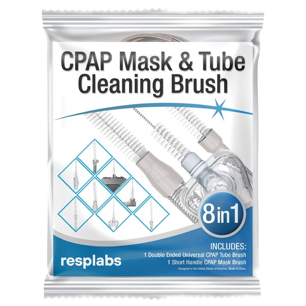 resplabs CPAP Tube Cleaning Brush - 3 Brushes Designed for 22mm, 19mm, 15mm Hoses