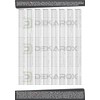 DEKAROX Hettich Door Hinge Set Top and Bottom for Whirlpool