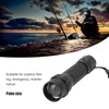 LED Flashlight White Light Battery Powered Aluminium Alloy Retractable Zoom