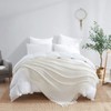 KASYLAN 100% Acrylic Knitted Throw Blanket Textured Solid Soft Decorative