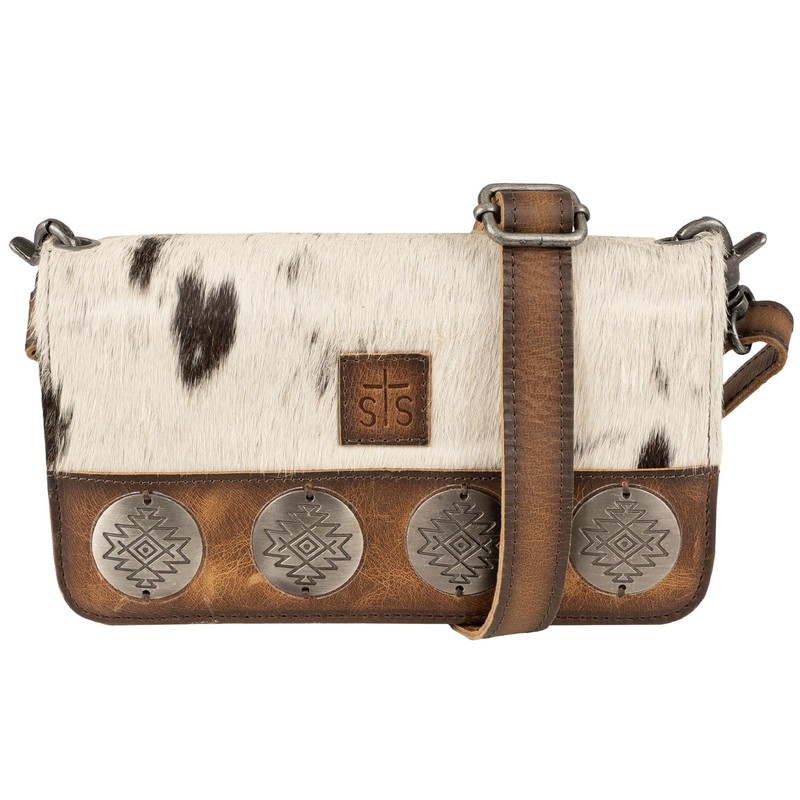 STS Ranchwear Vaquero Evie Organizer STS-34153 Western Zippered Leather Crossbody
