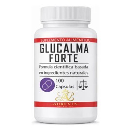 Glucalma Forte 100 Capsulas Suplemento Alimenticio Aurevia