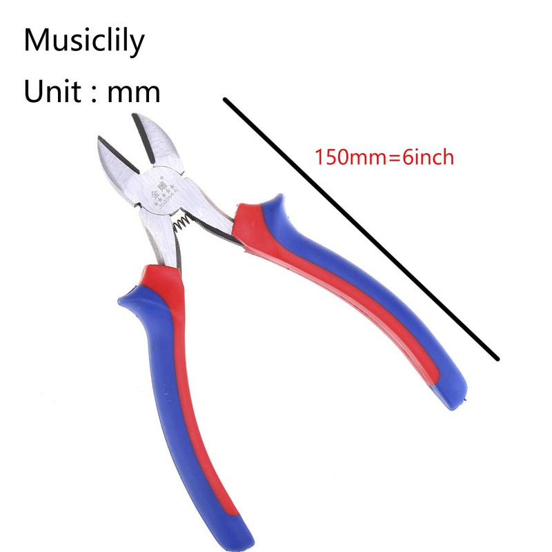 Musiclily Basic 6 Inch Medium Size Guitar Bass String Cutter