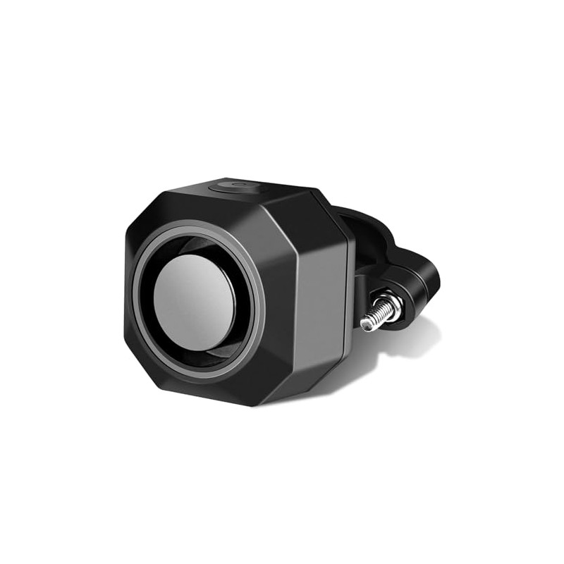 Cruxer Bike Alarm USB Rechargeable Wireless Anti-Theft Vibration Alarm,110db Volume