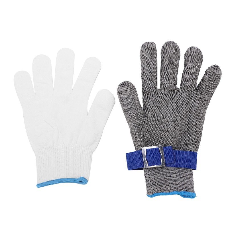 316 Stainless Steel Wire Glove Level 5 Cut Proof Stab