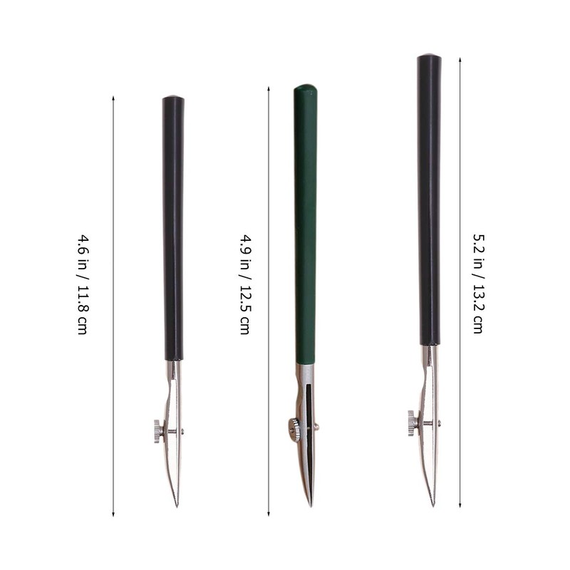 Supvox 3 Pieces Straight Line Pen Fine Line Pen Adjustable