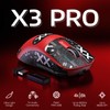 ATTACK SHARK X3PRO 4K/8K Lightweight Wireless Gaming Mouse with Tri-Mode(Wired/2.4GHz/BT),PAW3395