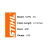 STIHL 14 Chainsaw Chain 3613 005 0050 50 Drive Links