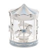 Widdop Bambino Silver Plated Carousel Money Box for Newborn, Christening,