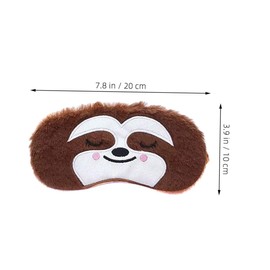 BIUDECO 2pcs Adorable Cartoon Sleep Blindfold for Soft Eye Cover for Naps Lightweight Blackout Shade for Home School and Travel