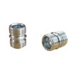 12 Piece Small Threaded Pole Connectors Compatible with Little 3/4"
