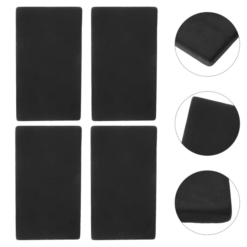 HOODANCOS 4 Pcs Gold Silver Touchstone Portable Jewelry Inspection Kit