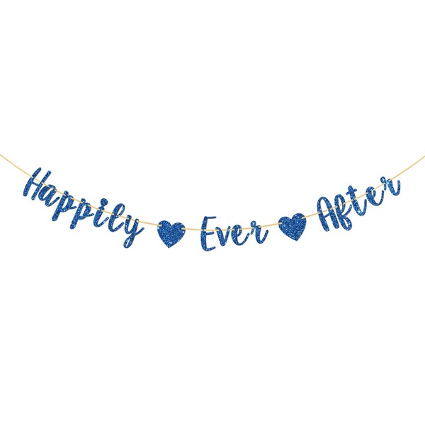 Halodete Happily Ever After Banner, Mr & Mrs Wedding Banner,