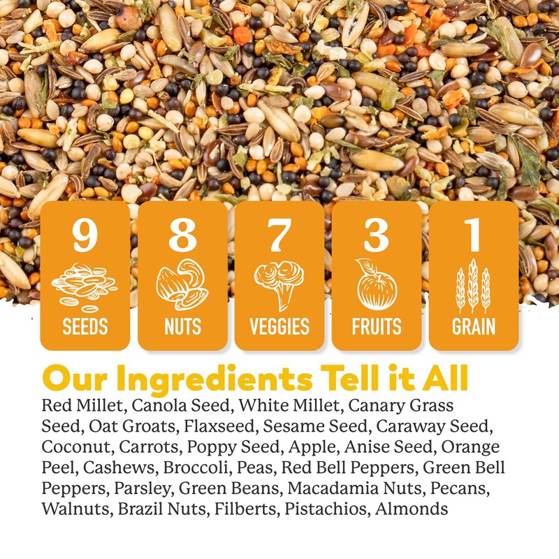 Dr. Harvey's Incredible Canary Blend, Natural Food for Canaries (4