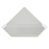 Drill Free Acrylic Bathroom Storage Shelf Space Aluminum Wall Mounted