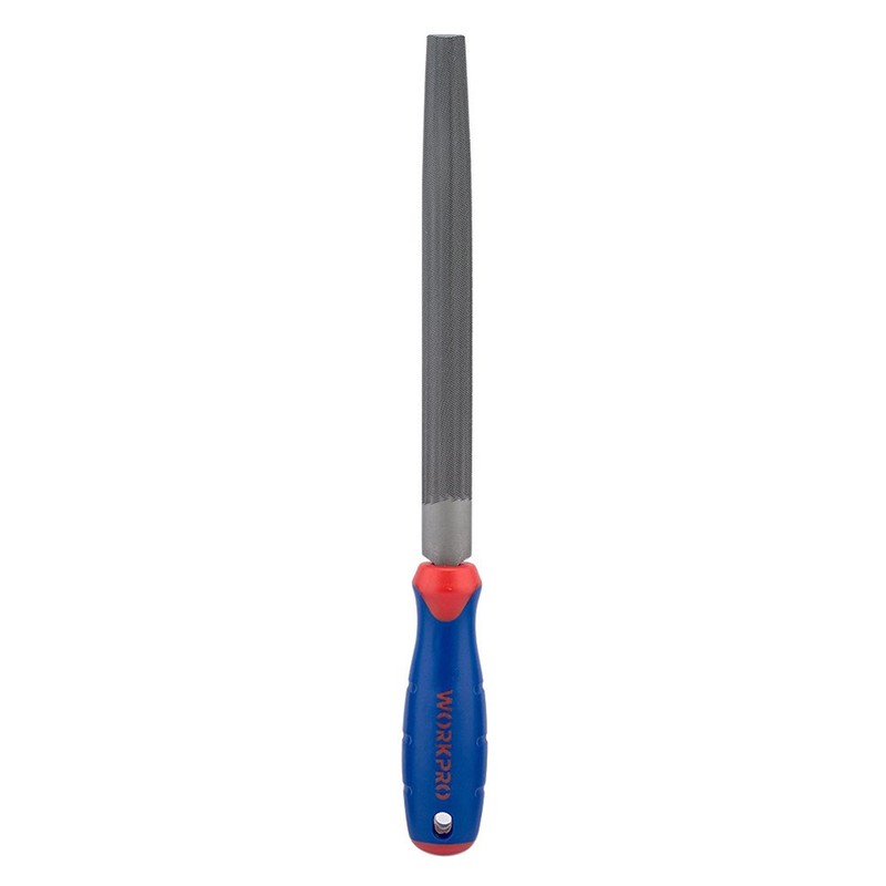 WORKPRO W051003 8 In. Half Round File, Durable Steel File