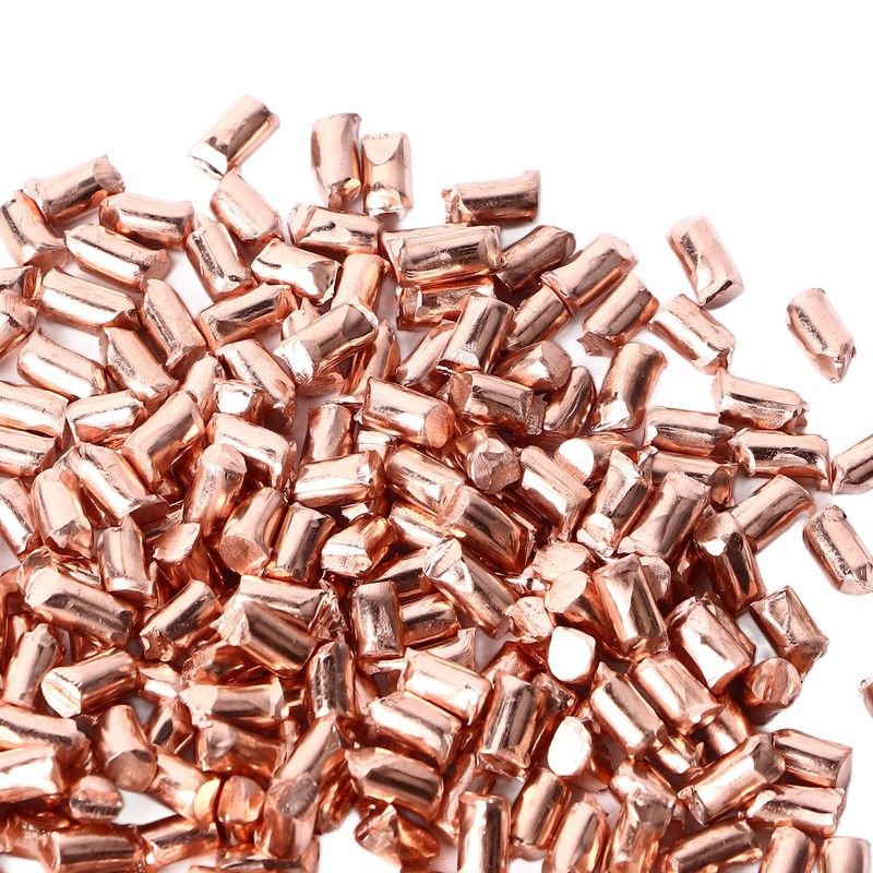 99.99% High Purity Copper Grain, Raw Copper Metal, 200g Copper