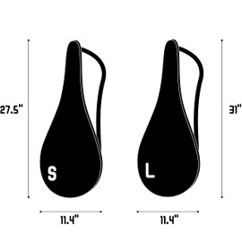 TaktZeit Tennis Bag Lightweight Tennis Racket Bag Padded Single Tennis Racquet Carrying Cover Outdoors for Professional Beginner Tennis Players