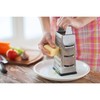 HIC Kitchen Professional Grater Zester, Stainless Steel, Non-Slip Base and