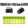 Tenshock 4 Pole SC411-3500KV Sensored Brushless Motor RC 1/10 Short