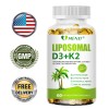MENXI Liposomal Vitamin D3 5000 IU K2 MK7 100 mcg,