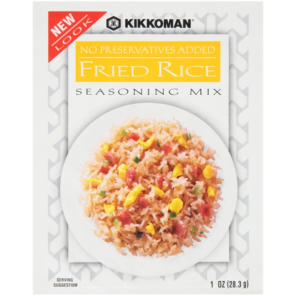 Kikkoman Fried Rice Seasoning Mix, 1-ounce Pack (Pack of 10)
