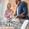 2Pack Large Dish Drying Mat for Kitchen Counter,24 x 17