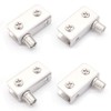 Set of 2 NUZAMAS Cabinet Door Pivot Hinges Set, Door
