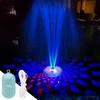 LanAqua Floating Pool Fountain with Underwater Light Show,Pool Water Fountains
