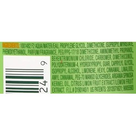 Leche de estilo alisado de Garnier Fructis, fuerte, botella de 5.1 onzas