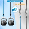 Bungee Cords with Hooks Heavy Duty, 8 Pack Bungee Straps,