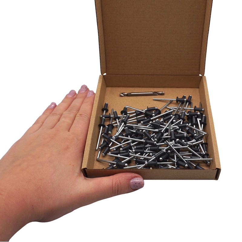 SKIR'CO (100 pcs) Painted Blind Rivets 4.0 x 8 mm,