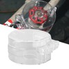 Gate Valve Lockout Transparent 4 Hole Protective Valve Handle Lockout